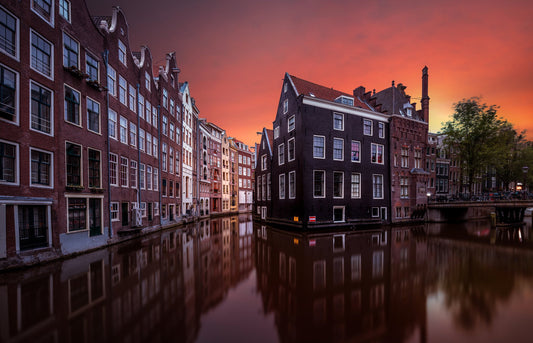 Amsterdam Dawn - Poster / Art Print