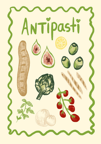 Antipasti - Poster / Art Print