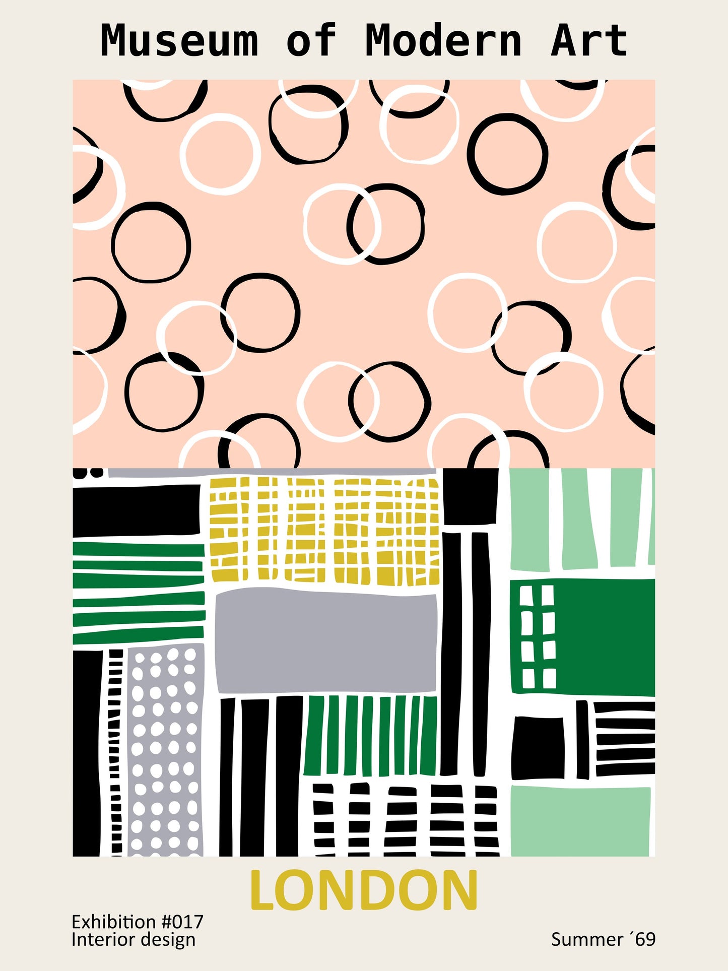 Museum of Modern Art London - Poster / Art Print
