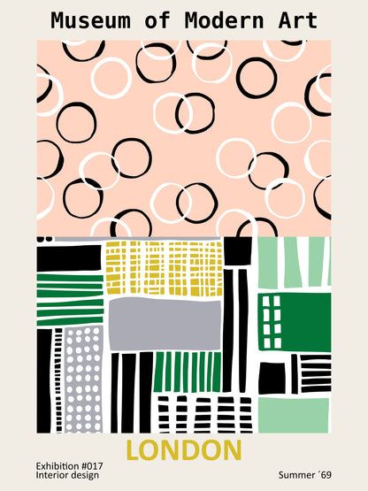 Museum of Modern Art London - Poster / Art Print