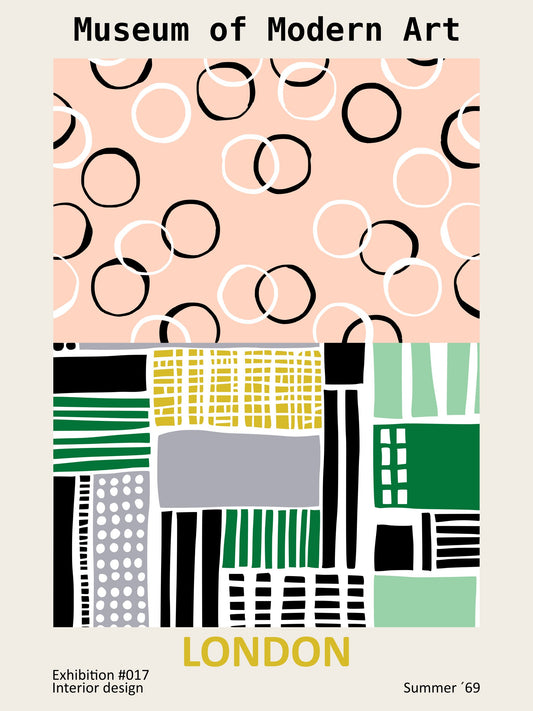 Museum of Modern Art London - Poster / Art Print