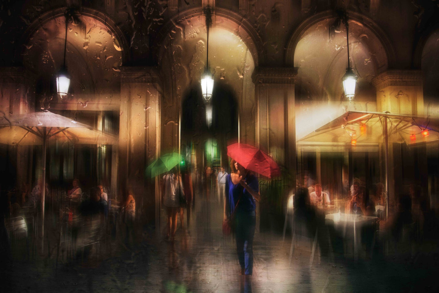 There is something in the rain... - Poster / Art Print