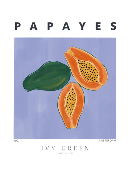 Papayes - Poster / Art Print