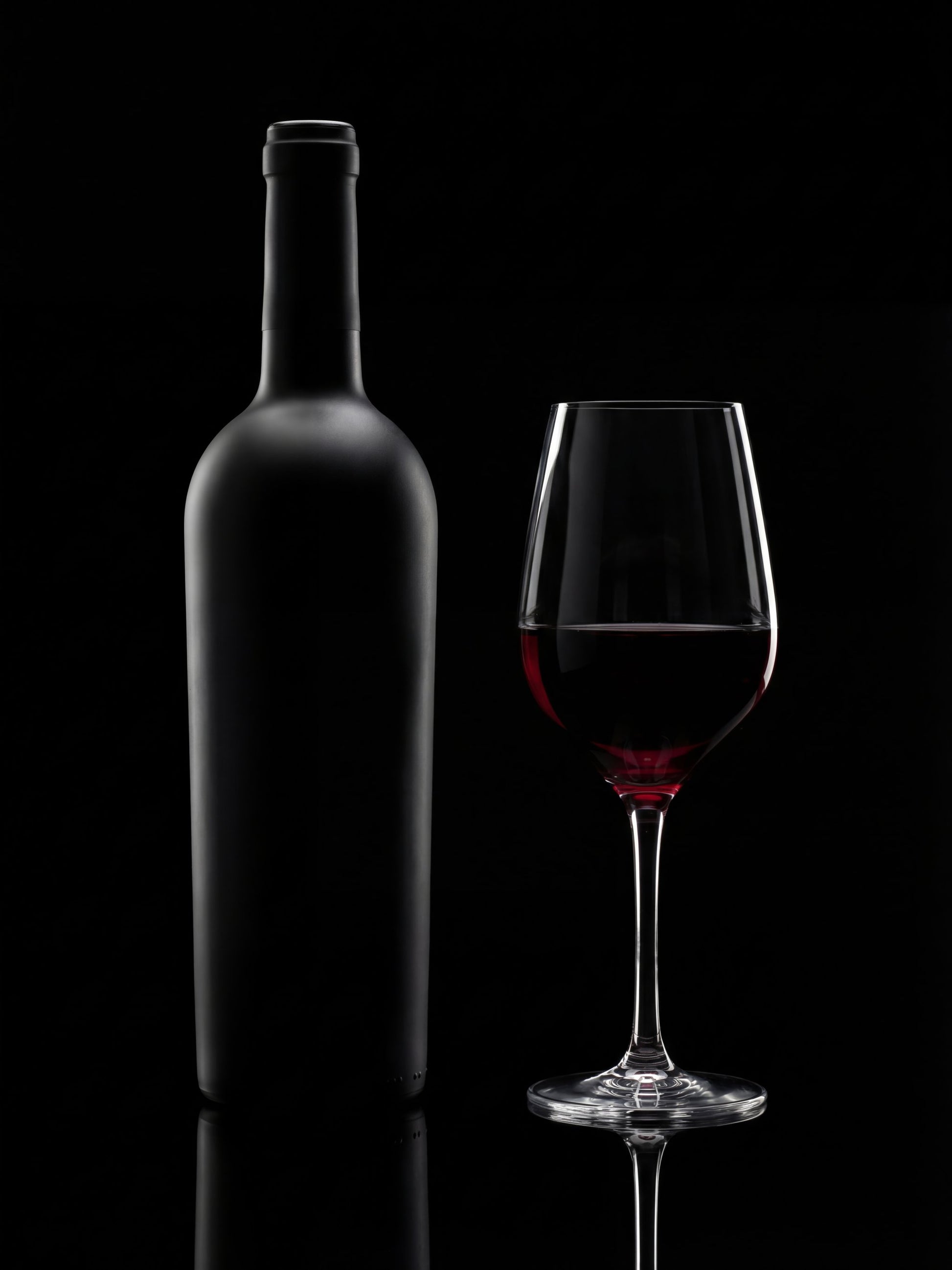Wine In the Dark - Poster / Art Print