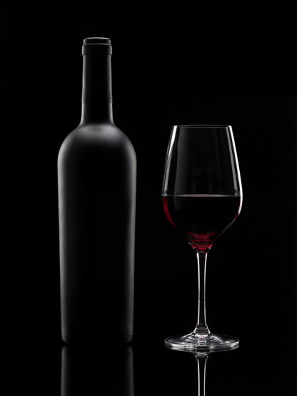 Wine In the Dark - Poster / Art Print