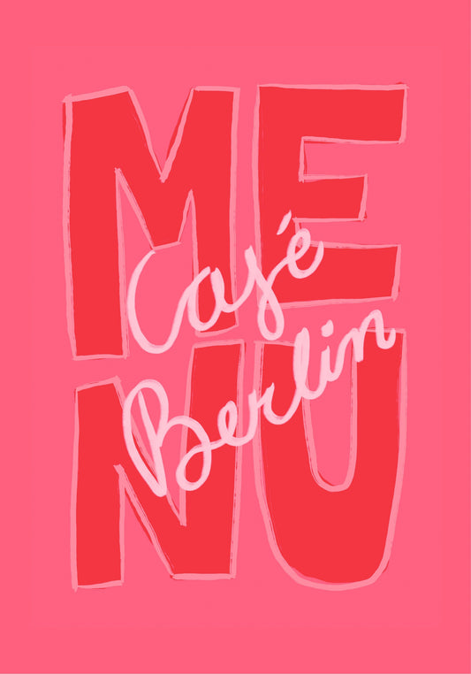 Café Berlin - Poster / Art Print
