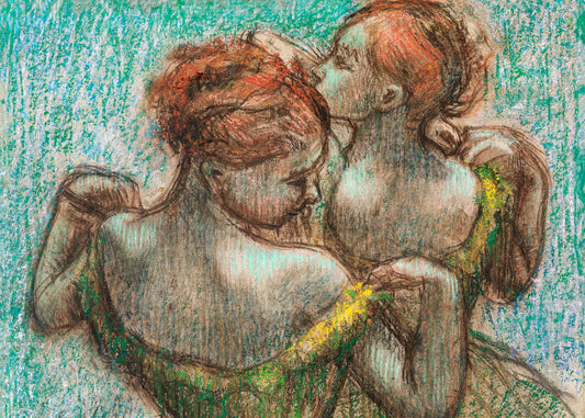 Two Dancers - Poster / Art Print