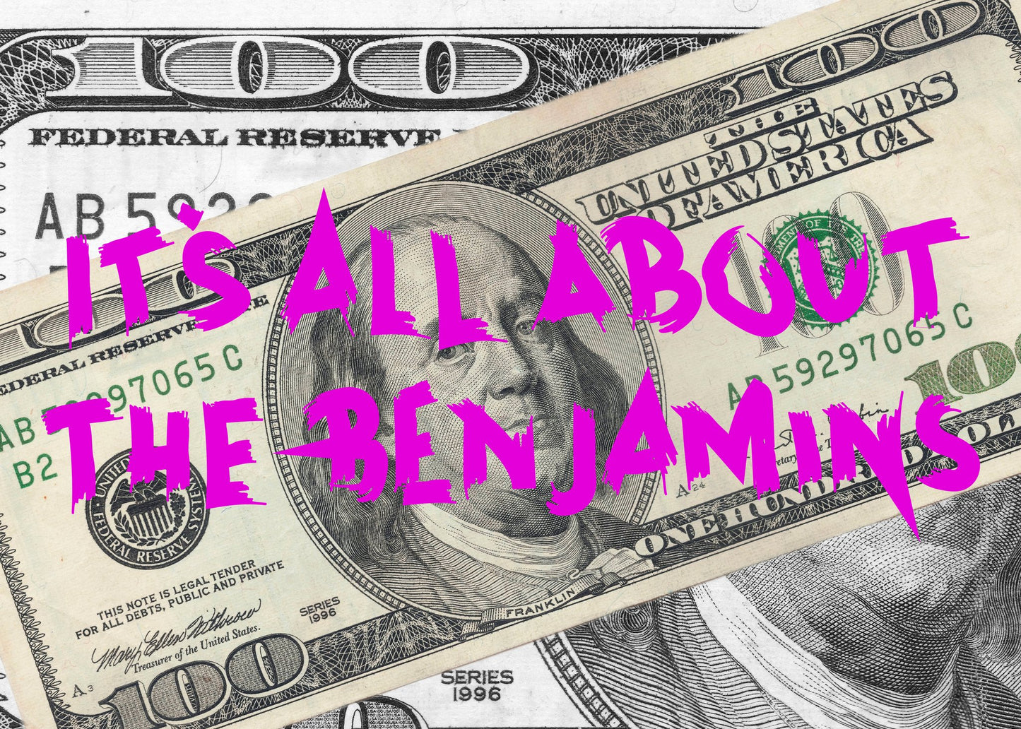 100 Dollar - Poster / Art Print
