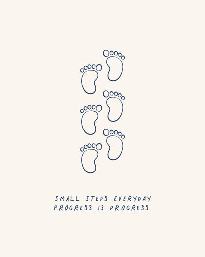 Small Steps - Poster / Art Print