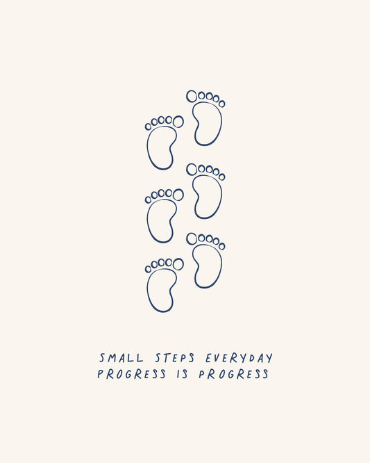 Small Steps - Poster / Art Print