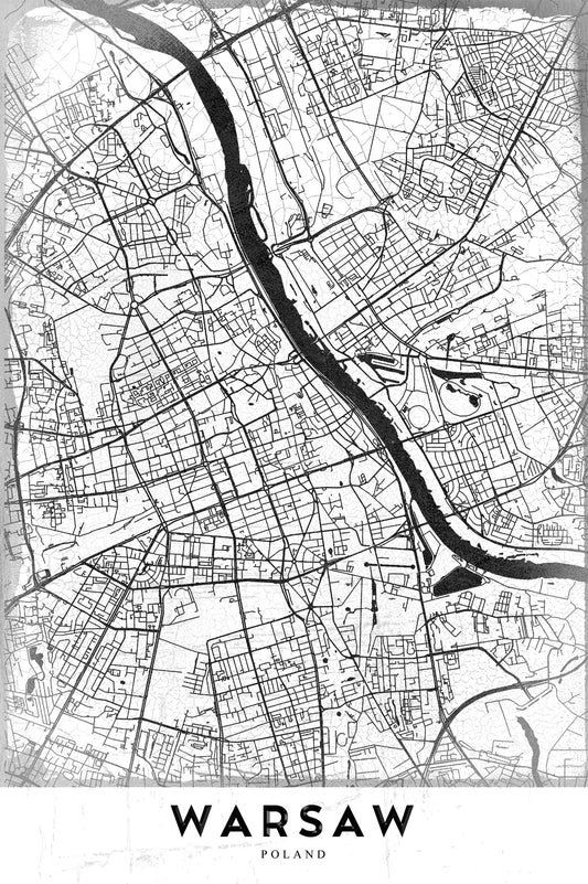 Warsaw - Poster / Art Print