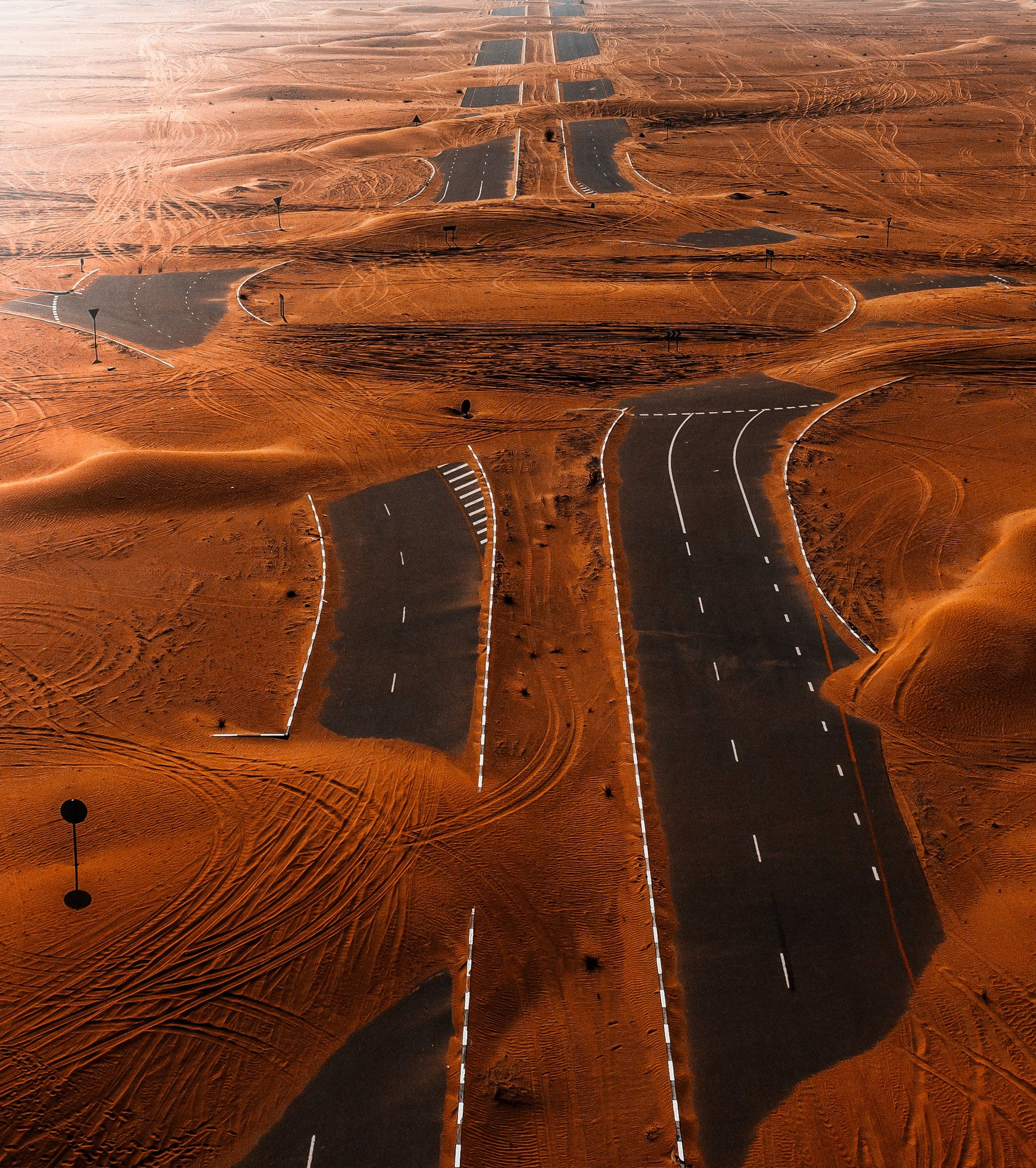 Dubai desert - Poster / Art Print