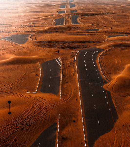 Dubai desert - Poster / Art Print