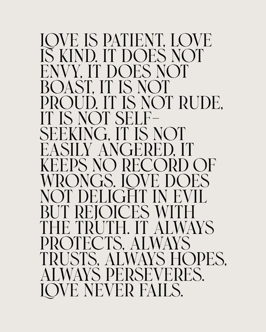 Love Is - Poster / Art Print