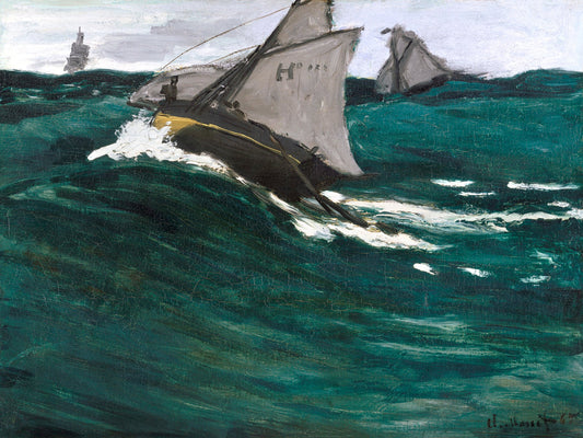 The Green Wave (1866–1867) - Poster / Art Print
