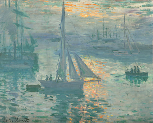 Sunrise (1873) By Claude Monet - Poster / Art Print