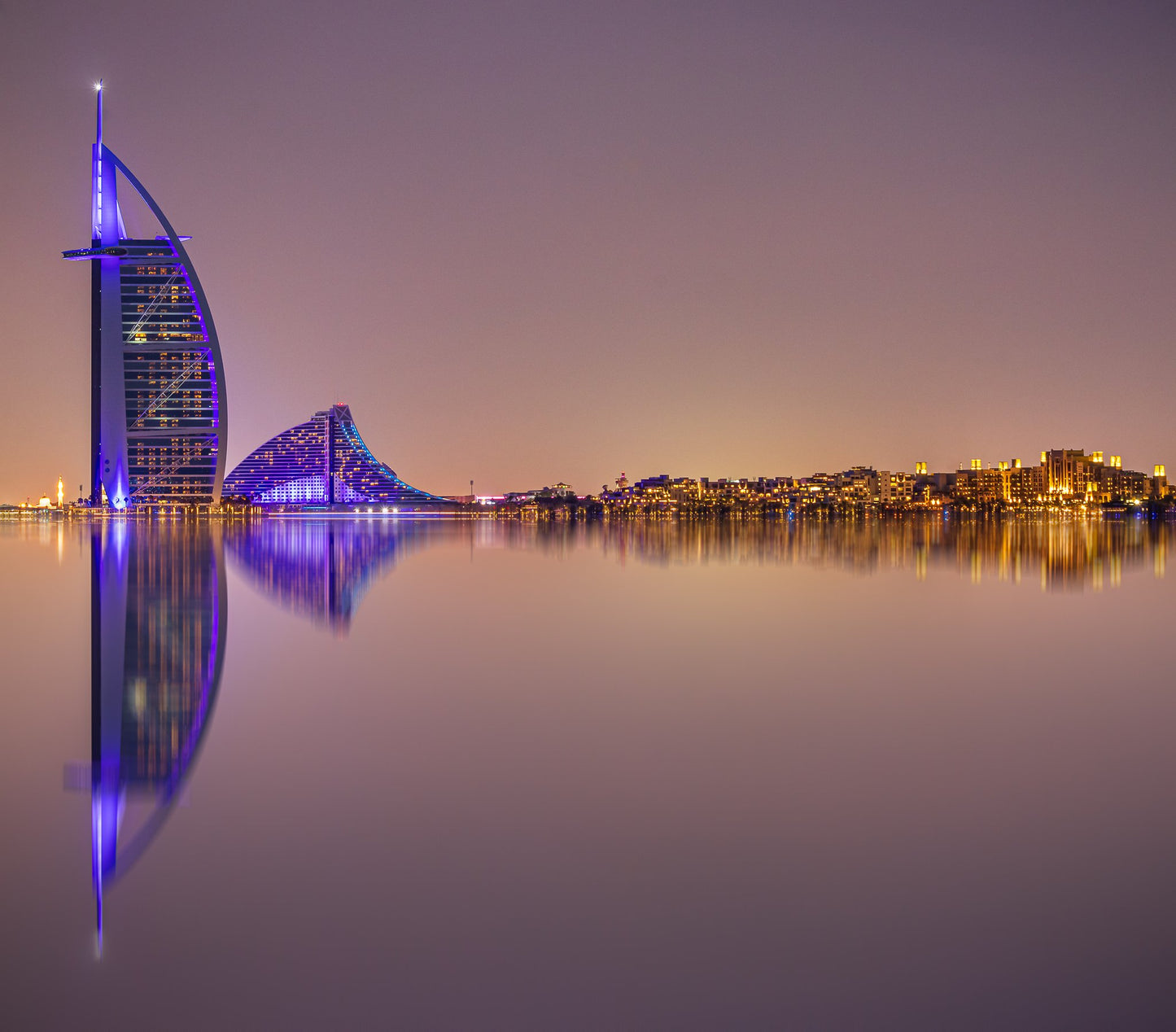 Burj Al Arab Reflections - Poster / Art Print