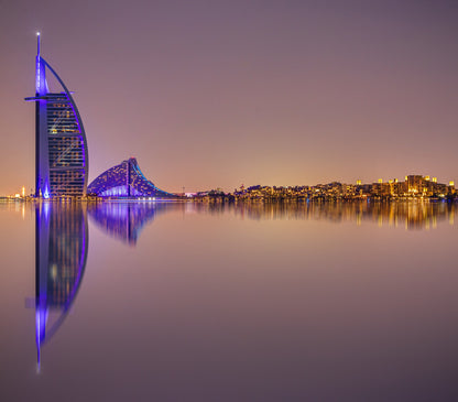 Burj Al Arab Reflections - Poster / Art Print