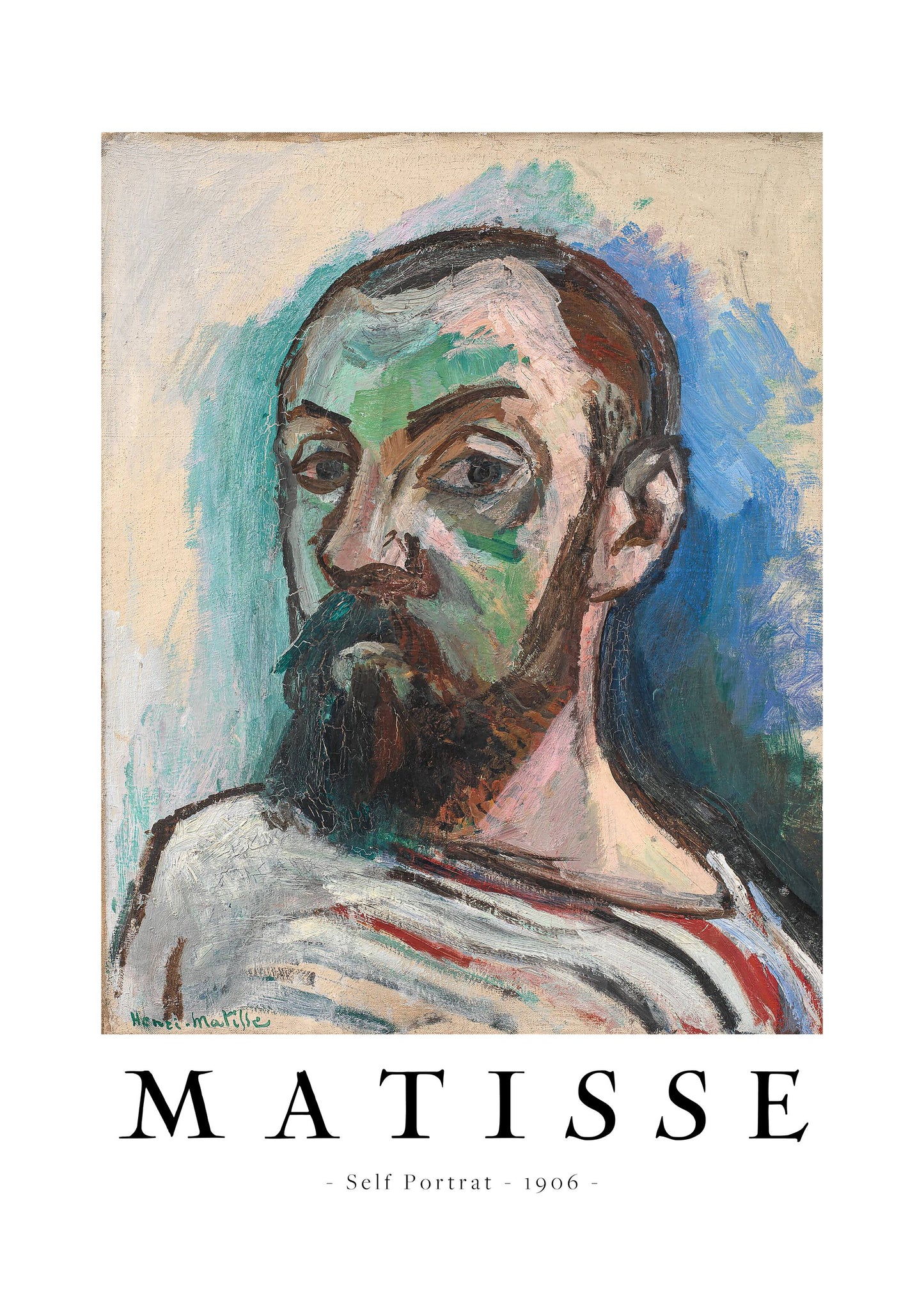 Self Portrait 1906 Poster - Poster / Art Print