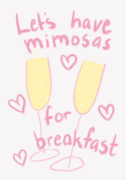 Mimosas - Poster / Art Print