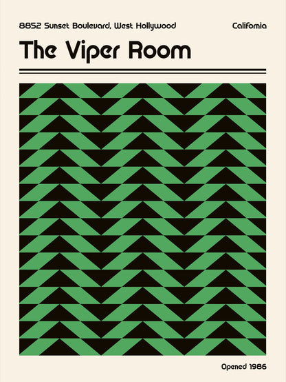 Viper Room Retro - Poster / Art Print