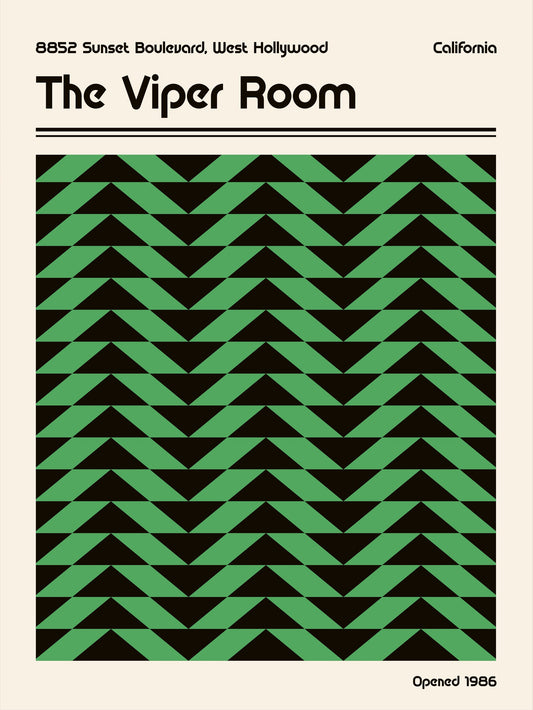Viper Room Retro - Poster / Art Print