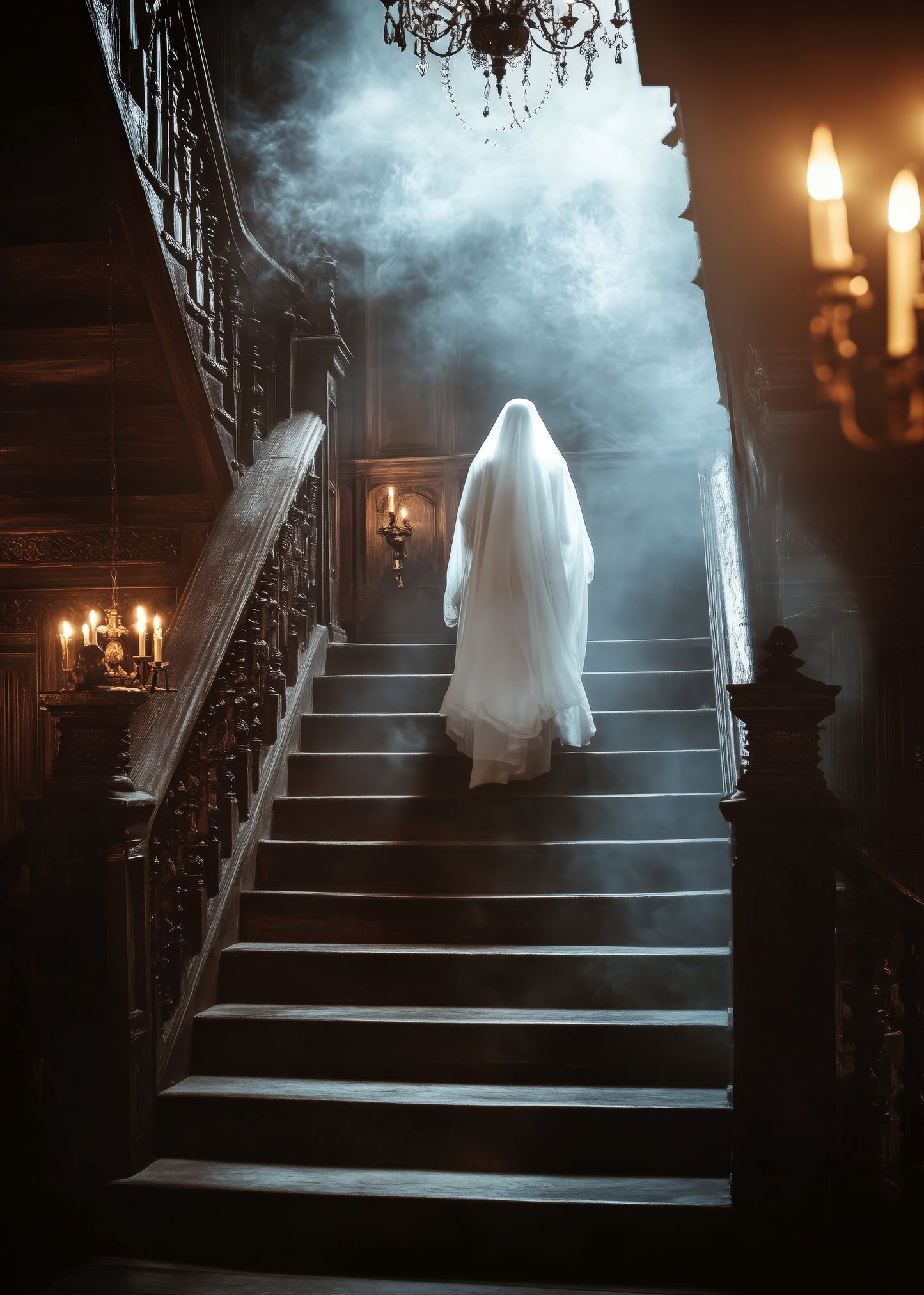 Halloween Scene (9) - Poster / Art Print