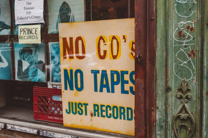 Just Records - Poster / Art Print