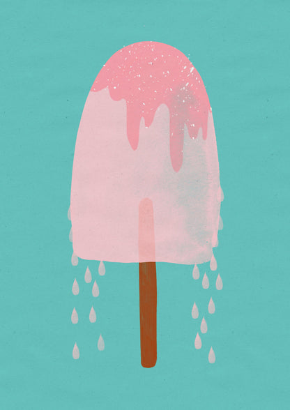 Yummy Ice Cream - Poster / Art Print