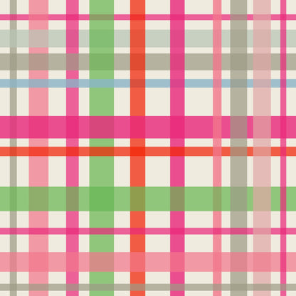X-Mas Winter tartan pattern - Poster / Art Print