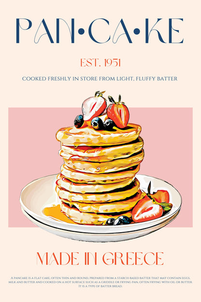 Pancake - Poster / Art Print