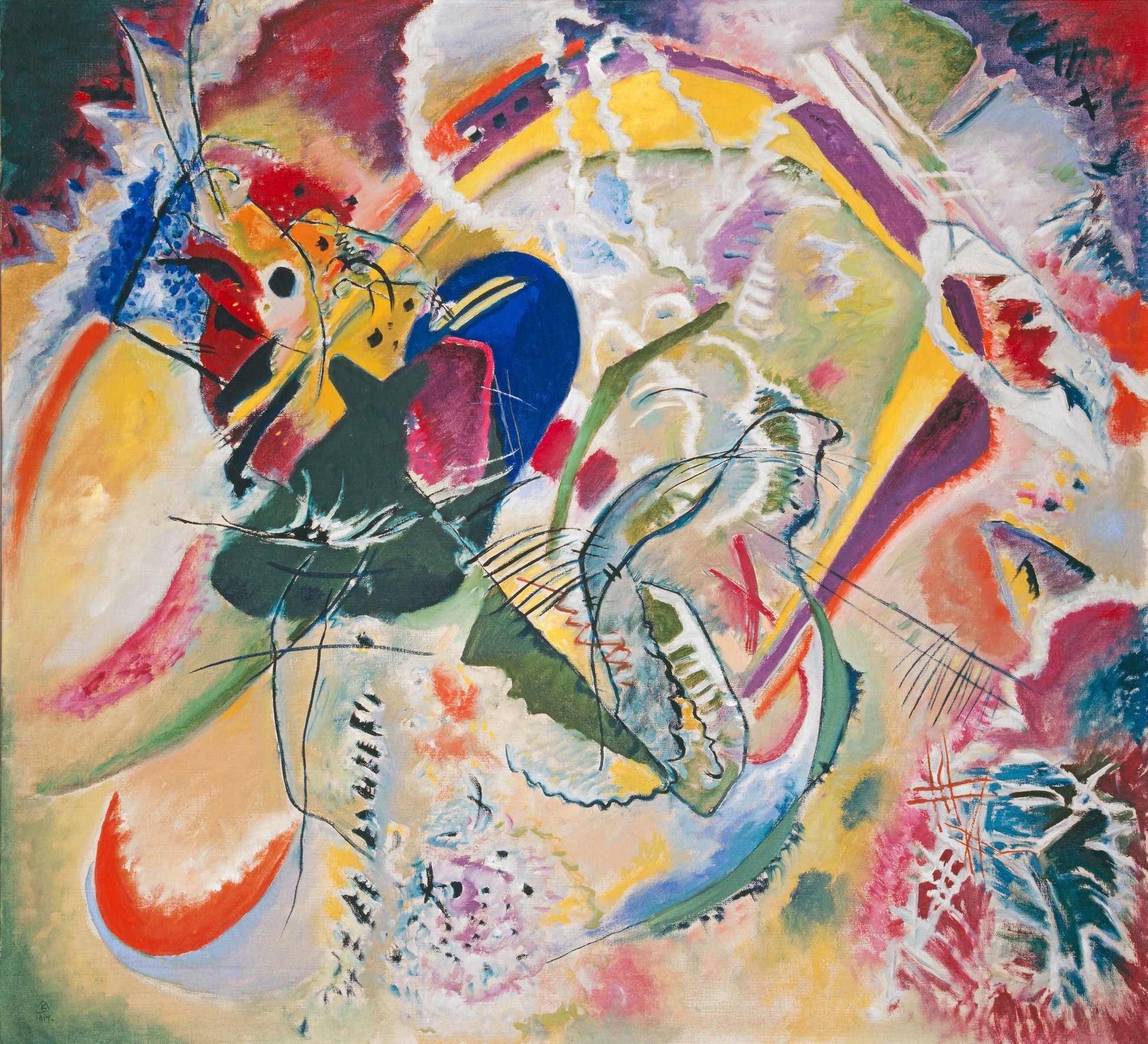 Improvisation 35 (1914) - Poster / Art Print
