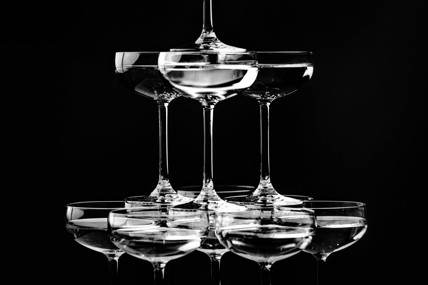 Champagne tower_10 - Poster / Art Print
