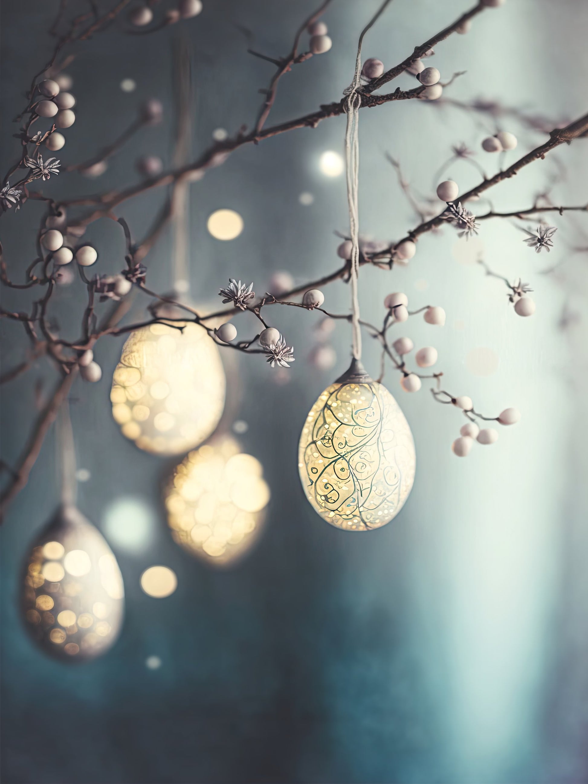 Beautiful Easter Eggs - Poster / Art Print