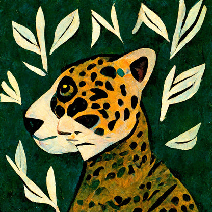Tiger In Profile - Poster / Art Print