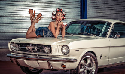 Baby you can drive my Car ..... - Poster / Art Print