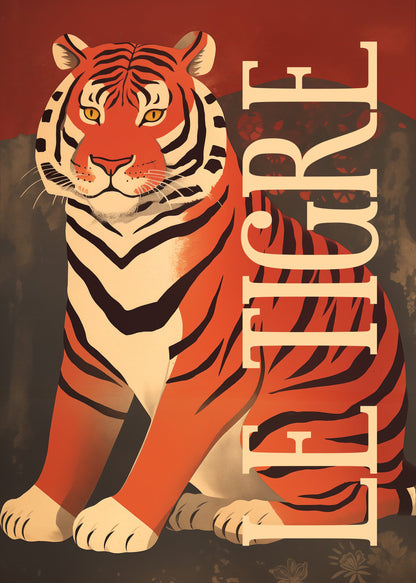 Le Tigre - Poster / Art Print