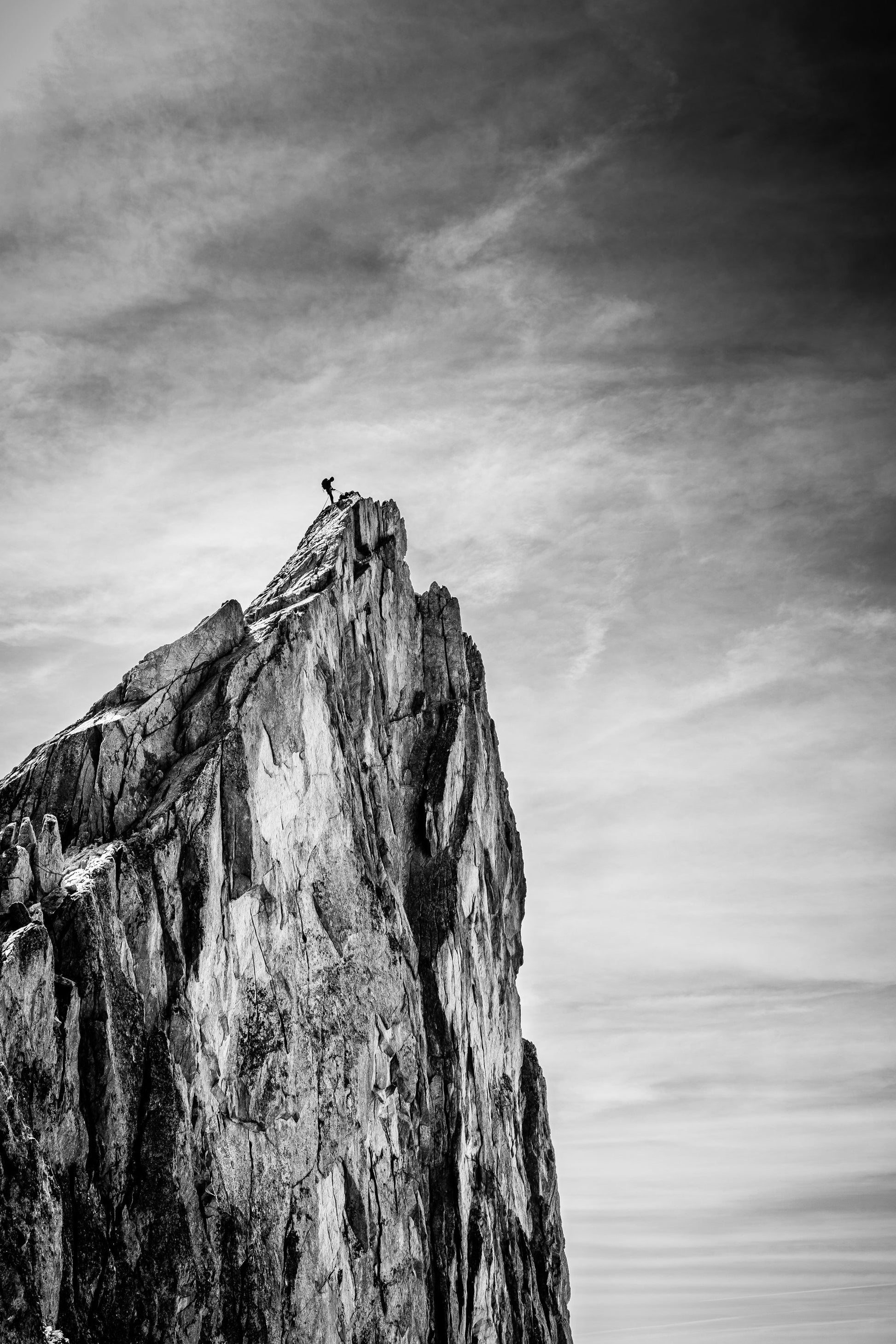 Balancing between Earth and Sky - Poster / Art Print