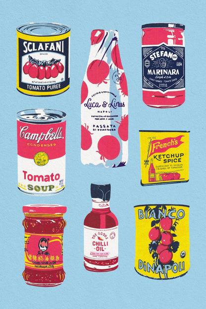 Canned Tomatoes - Poster / Art Print