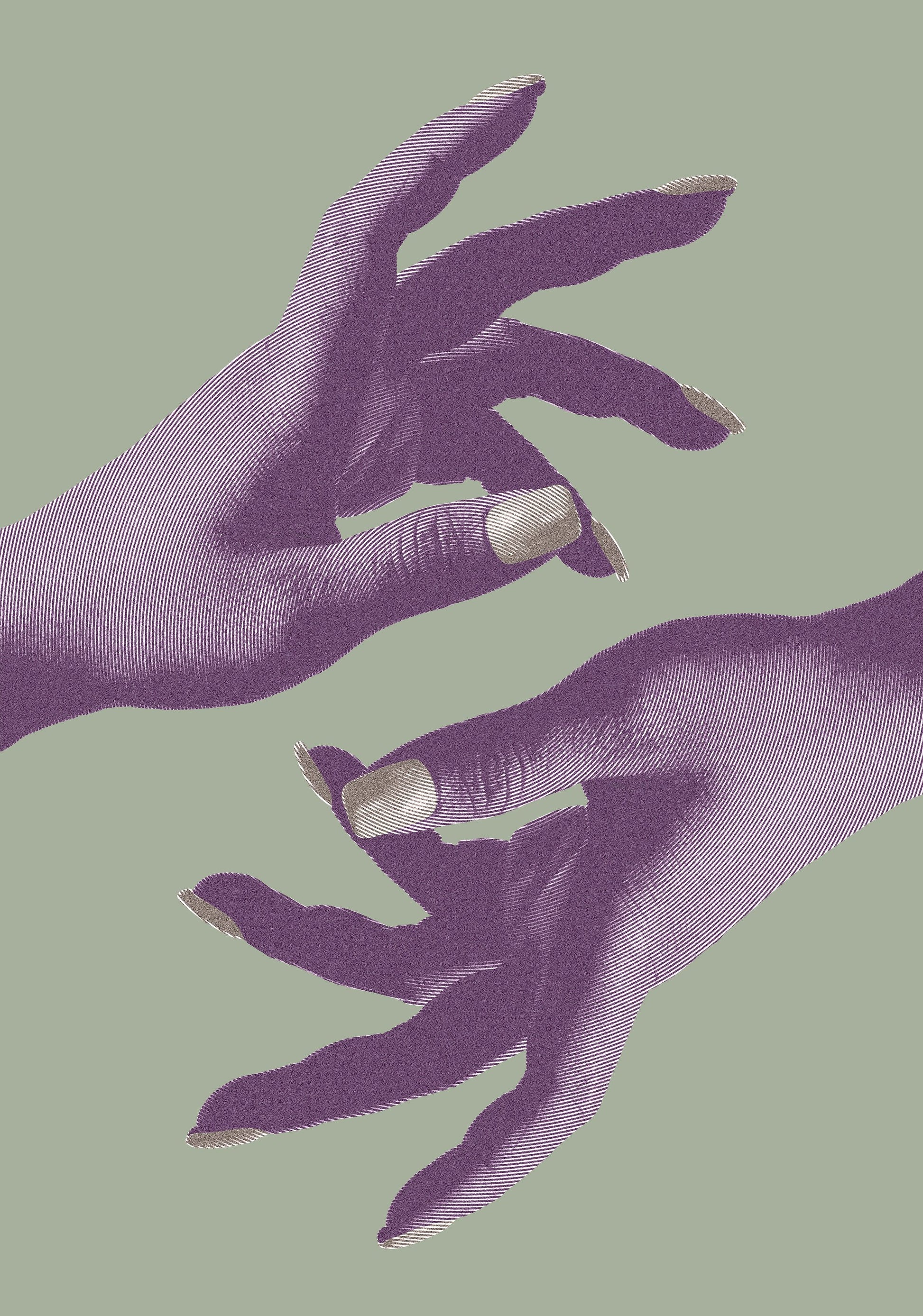 Reaching No 01 - Poster / Art Print