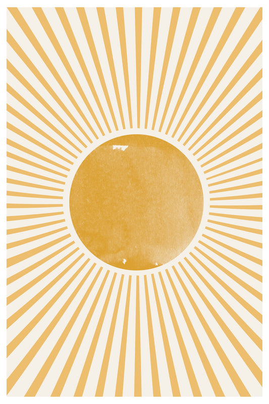 Boho Sun - Poster / Art Print