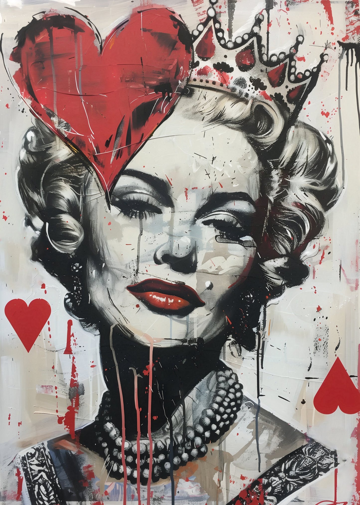Queen of Hearts - Poster / Art Print