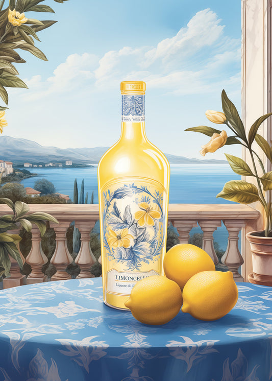Limoncello Liquore Di Limone - Poster / Art Print