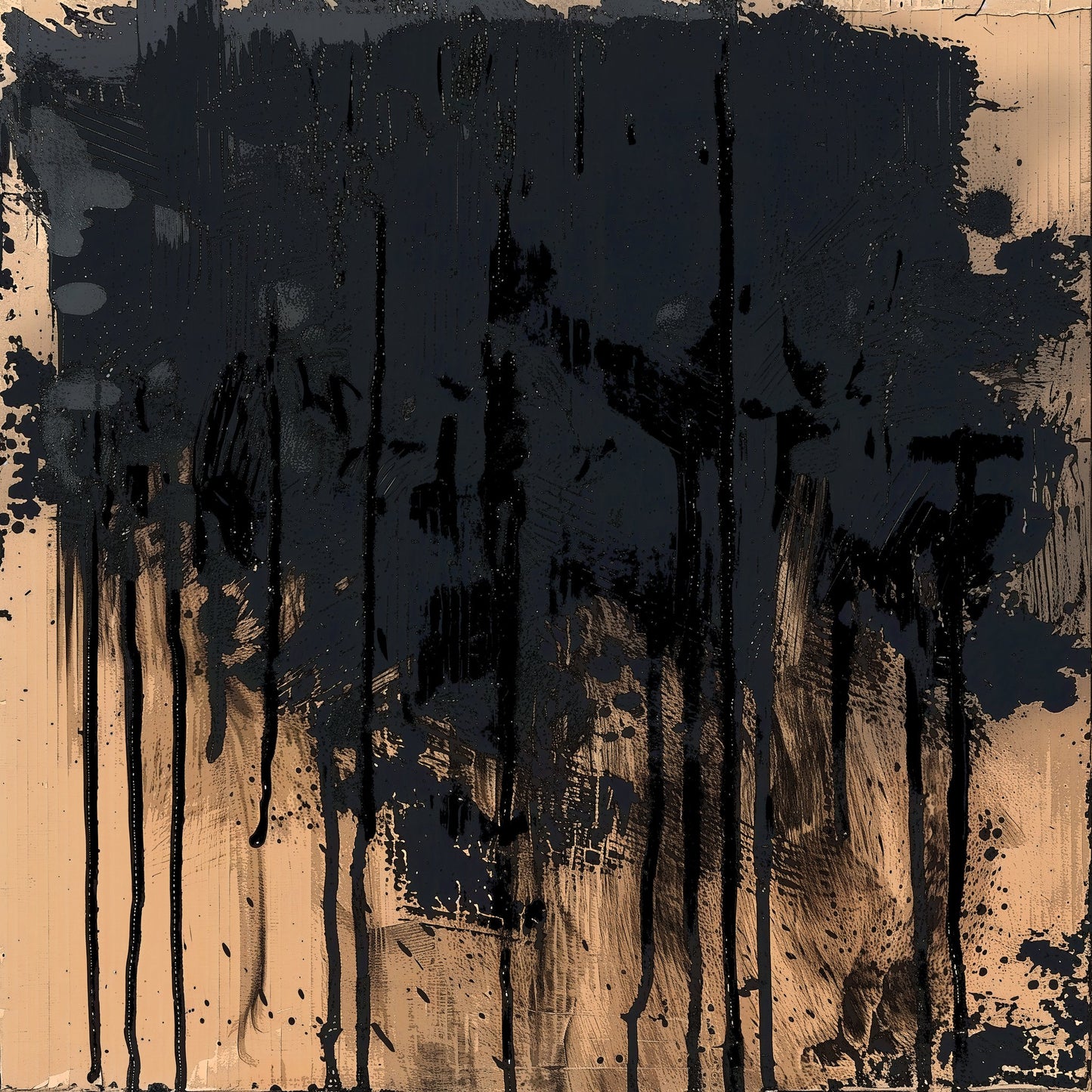 Paint It Black - Poster / Art Print