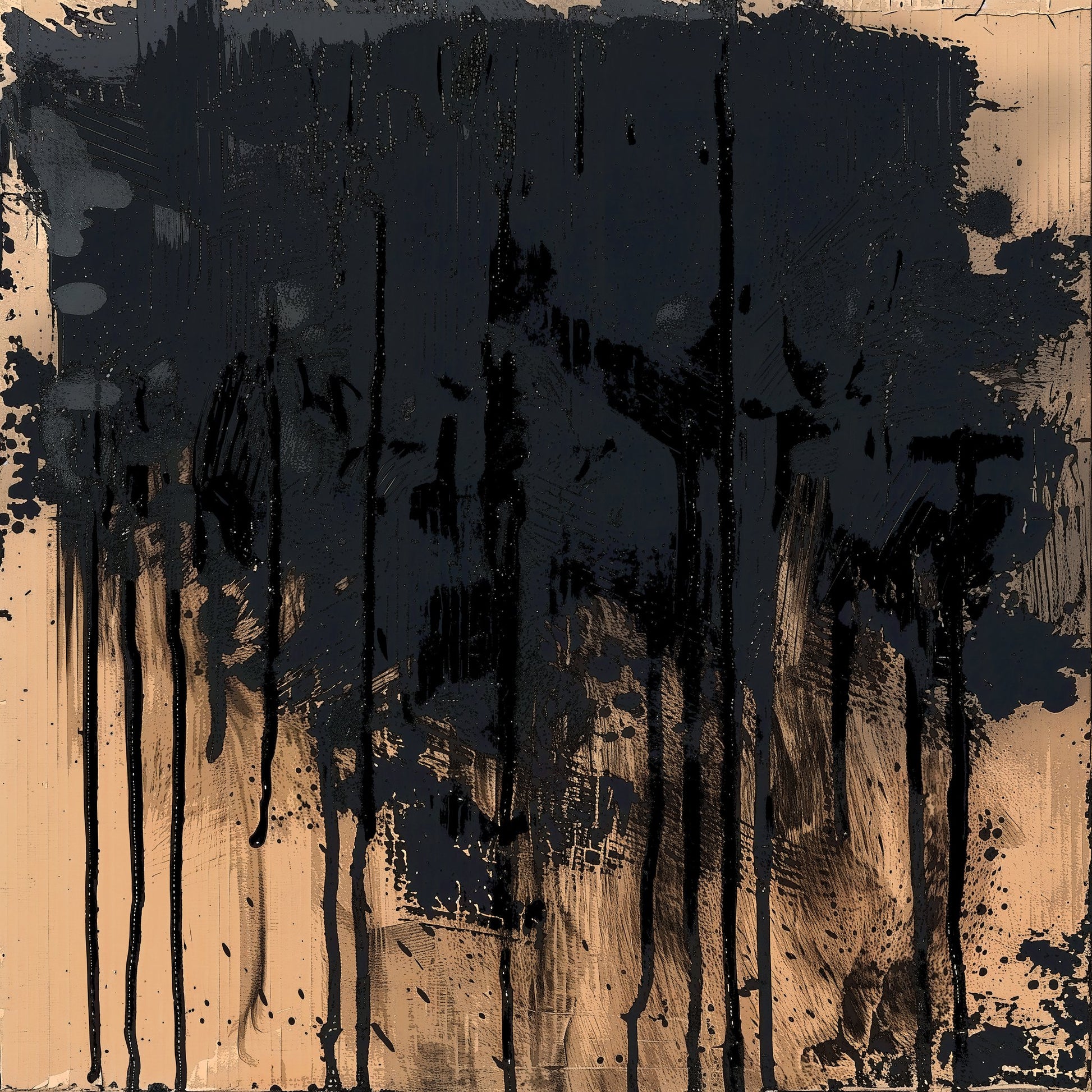 Paint It Black - Poster / Art Print