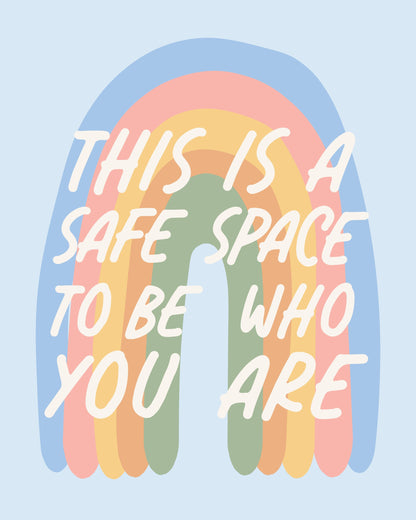 Safe Space - Poster / Art Print
