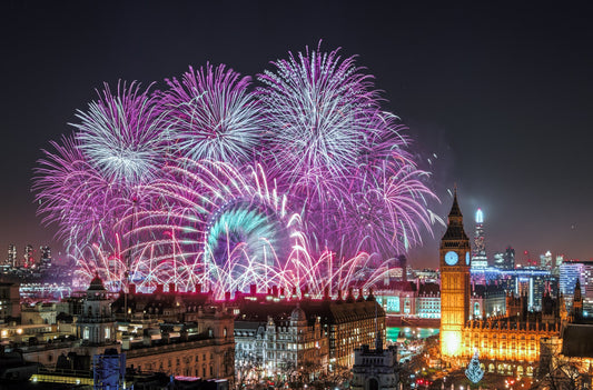 New Year Fireworks - Poster / Art Print