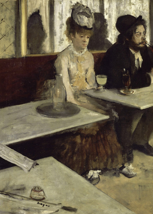 In a Café - Poster / Art Print