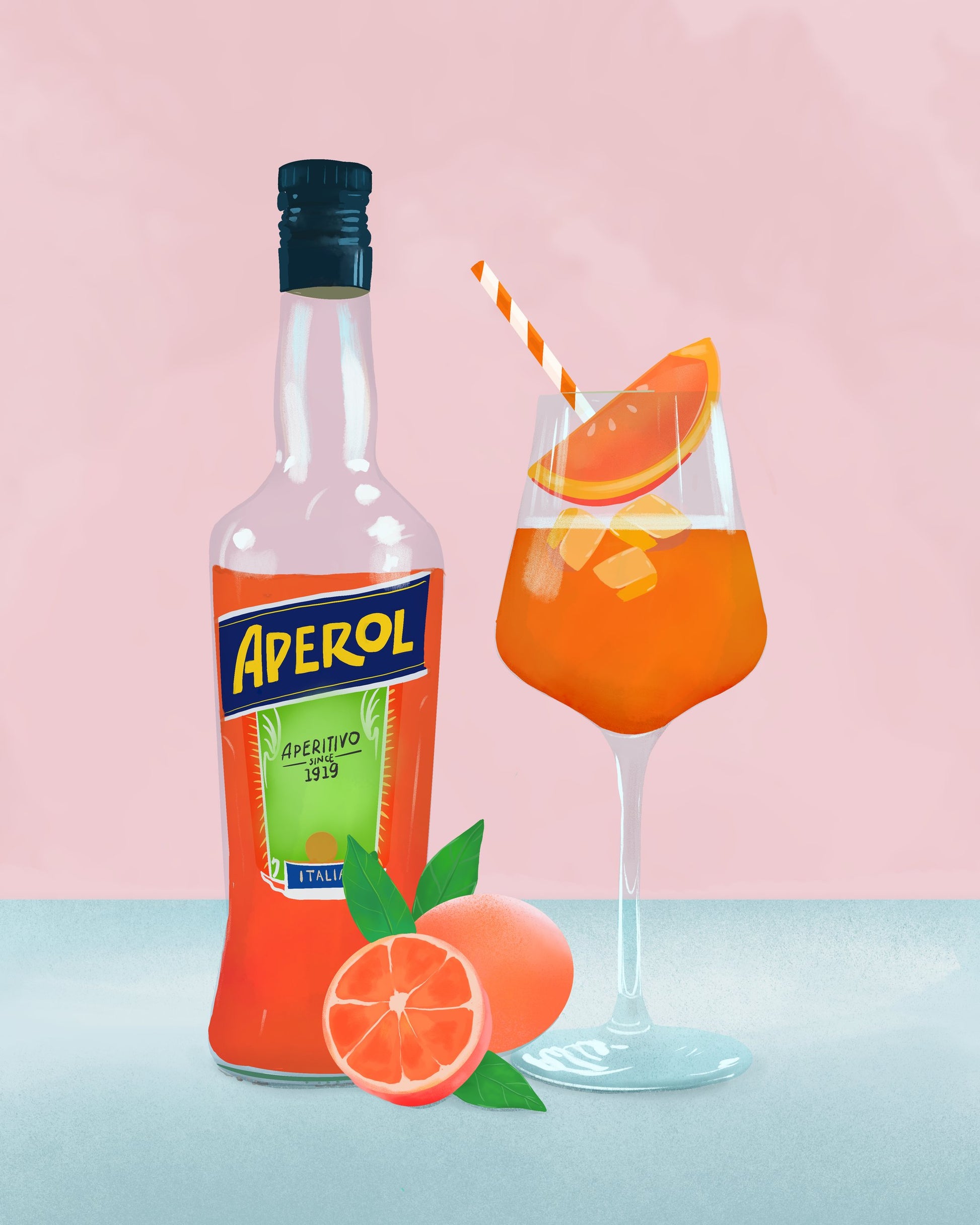 Aperol Spritz - Poster / Art Print