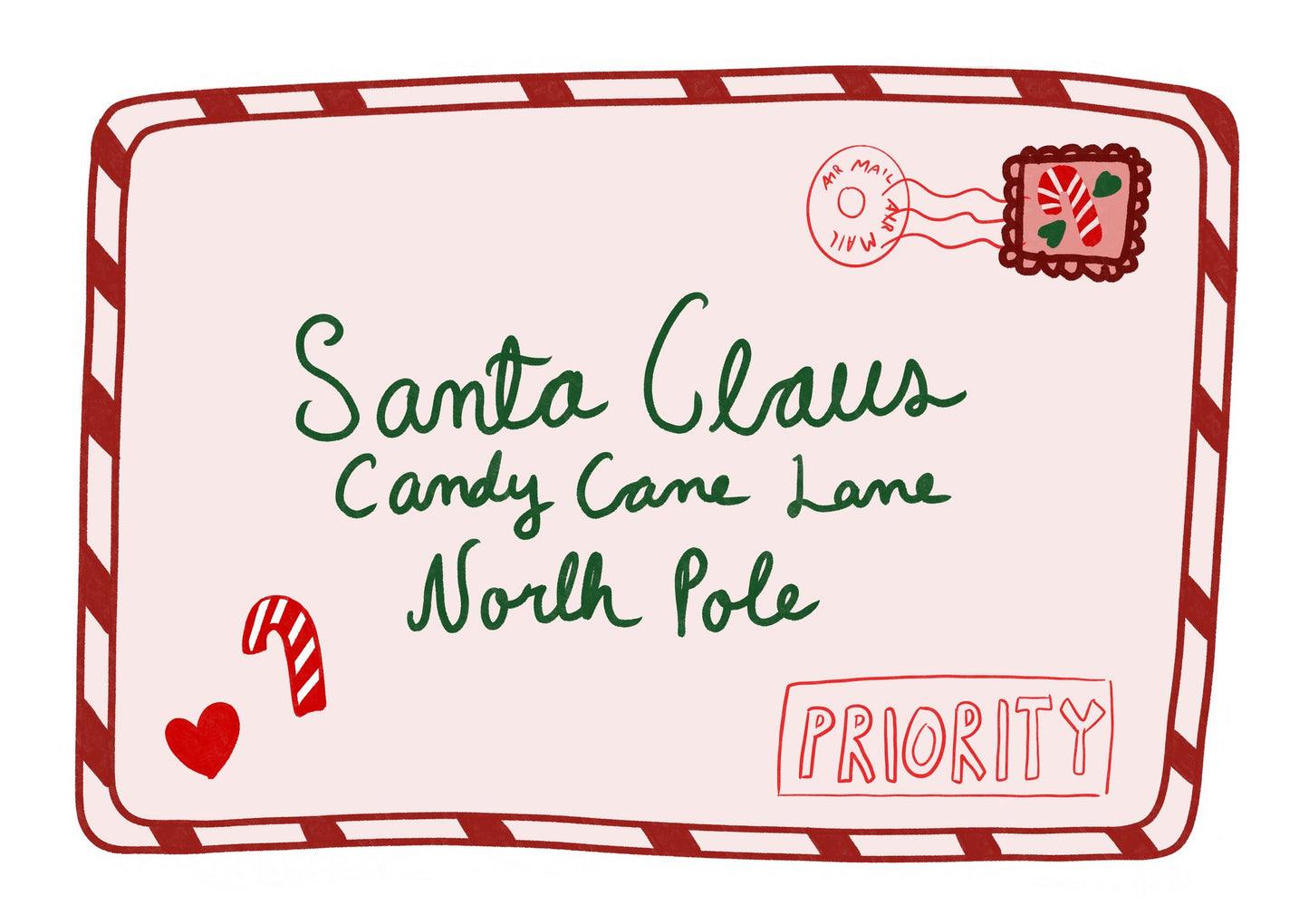 Letter to Santa - Poster / Art Print
